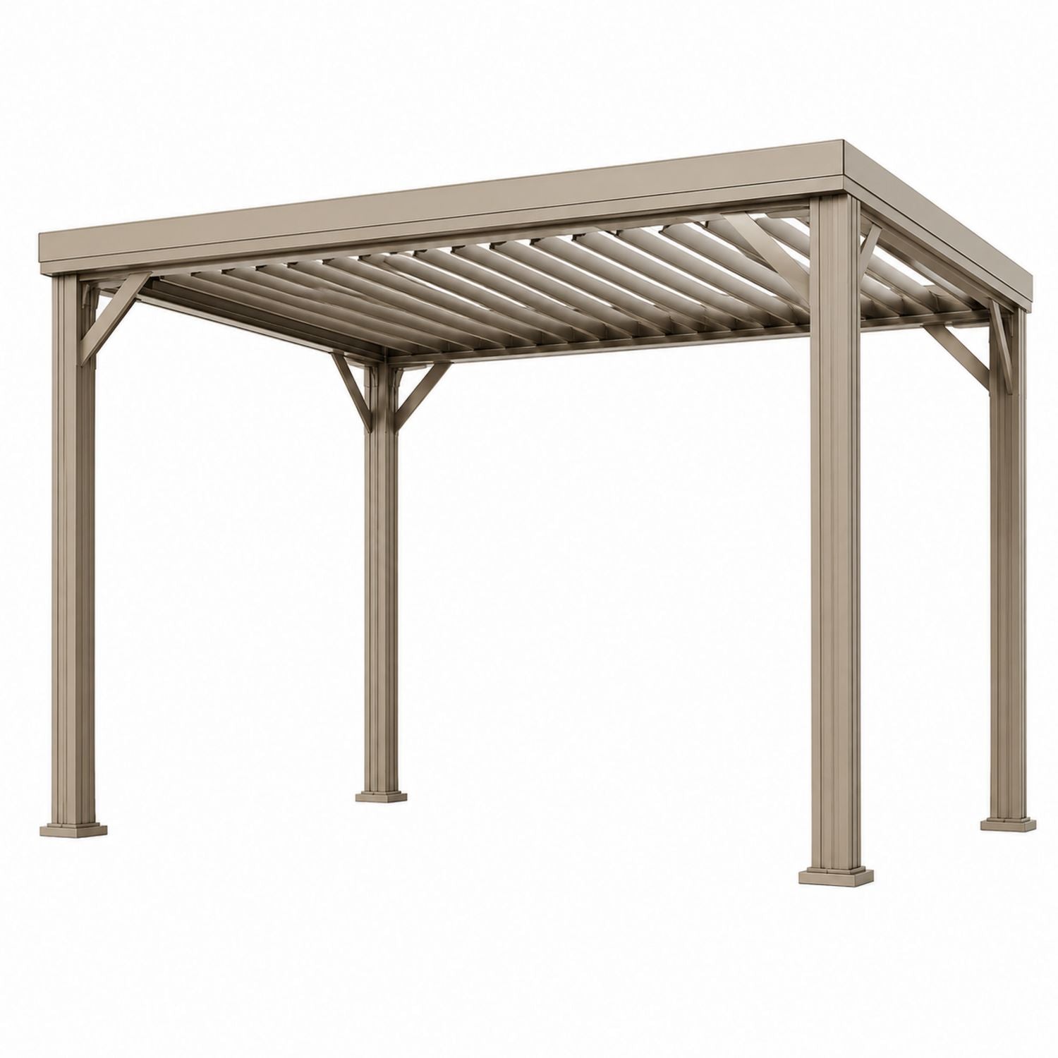 Pergola aluminiowa z regulowanymi żaluzjami 300x400 cm