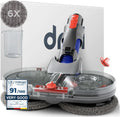 Dripl, Dyson V7 / V8 / V10 / V11 / V15 Odkurzacz, duży zbiornik, wyjmowany, 6 Waslable Vadrouille + 1 zbiornik wypełniacza V7/V8/V10/V11/V15