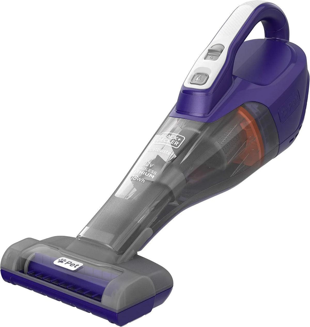 BLACK+DECKER odkurzacz ręczny, czarny+DECKER czarny+DECKER czarny+DECKER czarny+DECKER Odkurzacz ION 12 V 24AW, 12 V, czarny, 400 ML pojemność DVB315JP-QW, 15 Min autonomia