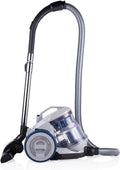 Dirt Devil odkurzacz tradycyjny, HEPA 12 Odkurzacz DD2501, 1, 5 l, 850 W, zwrotna, szara, Szczotka kombinowana i wklęsła, 5 l pudło kurzu, zakres 7, 5M, 7, 5, 5 KG