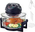 Generic frytkownica beztłuszczowa, 12 l, 1300 W, 130 do 250°C, licznik czasu, grill, para, czarny, frytkownica powietrza piekarnika, do gotowania, pieczenia