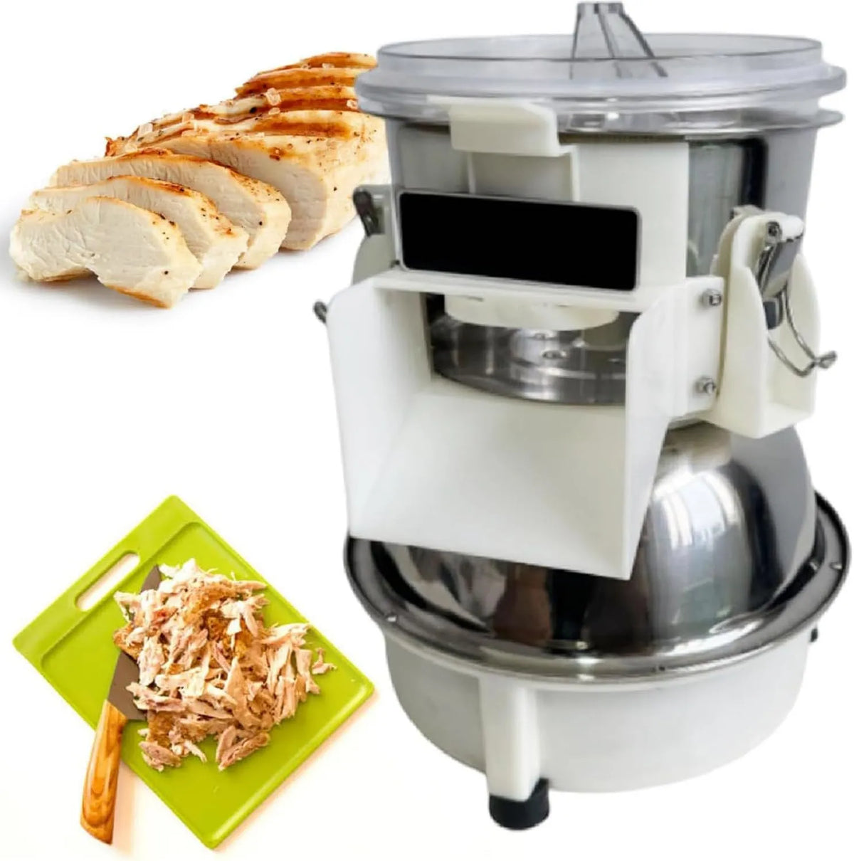 JIADUOFU krajalnica, Elektryczny do piersi z kurczaka, Mills przetwórczy, dla restauracji, Profesjonalne Biuro kuchenka Meat Slicer 180 W