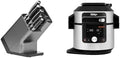 NINJA, K32006EU OL750EU suszarka na gorące powietrze, 7.5 l, 14 programów, stal nierdzewna, 6 Sleek części, 14 funkcji gotowania w 1, Smart Lid