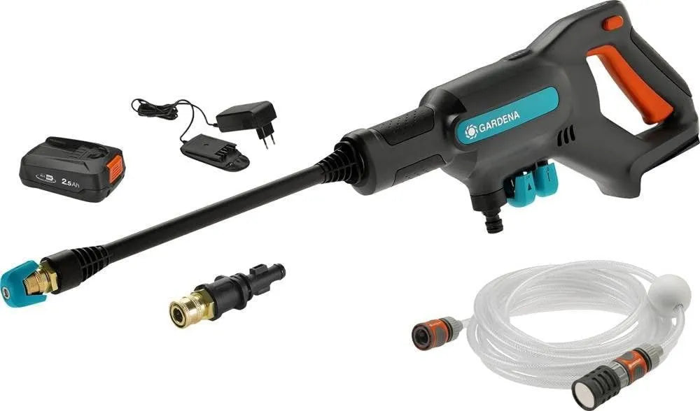 Gardena myjka ciśnieniowa, 24 bar, AquaClean 24/18 V Ready-To-Use Set, Aktion myjka ciśnieniowa