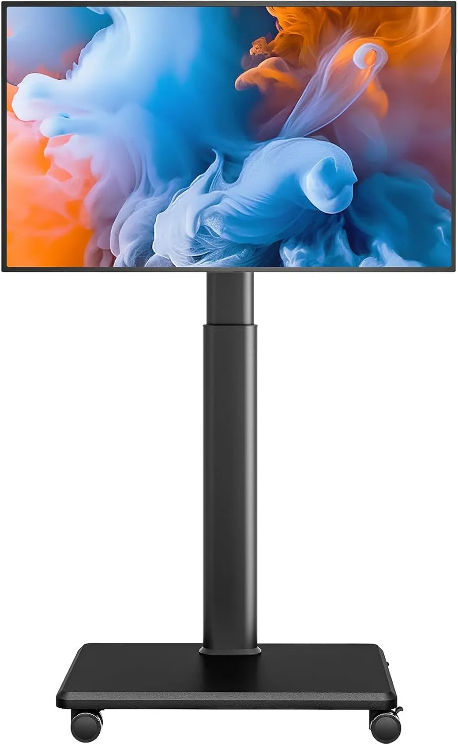 AX WABER, 65- calowa szafka TV, przenośne, poruszające się koła, OLED, wyświetlacz LCD, Universal TV stojak podłogowy, 80- stopniowy uchylny regulowane w