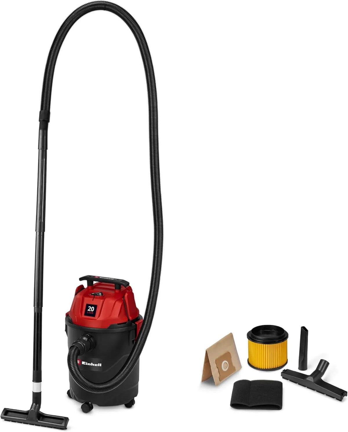 Einhell, TC- VC 2045 Odkurzacz, 20 l, 850 W, 180 mbar