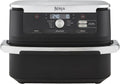 NINJA frytkownica beztłuszczowa, AF500EU 7- in-1 Zmywarka, 10.4 l, zdejmowana, czarny, Foodi FlexDrawer Air frytkownica 2 przedziały, Oddzielny rozdzielacz Duża pojemność 10 7-en-1