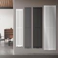 Grzejnik, 370 mm, 1600 x 370 mm, LuxeBath grzejnik dekoracyjny Stella 1600 x 370 mm, plytowy z podlaczeniem srodkowym