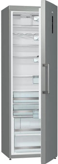 Gorenje lodówka, 368 l, stal nierdzewna, 76 kWh, rok, Wysokość: 185 cm, rok - pojemność: 368 l - IonAir system do zmniejszenia