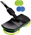 Generic odkurzacz pionowy, Rotacyjne mycia Pad Sockets Bezszczotkowe elektryczne podkładki wyposażone w 2 Microwfibre i 2 Polerowanie do czyszczenia