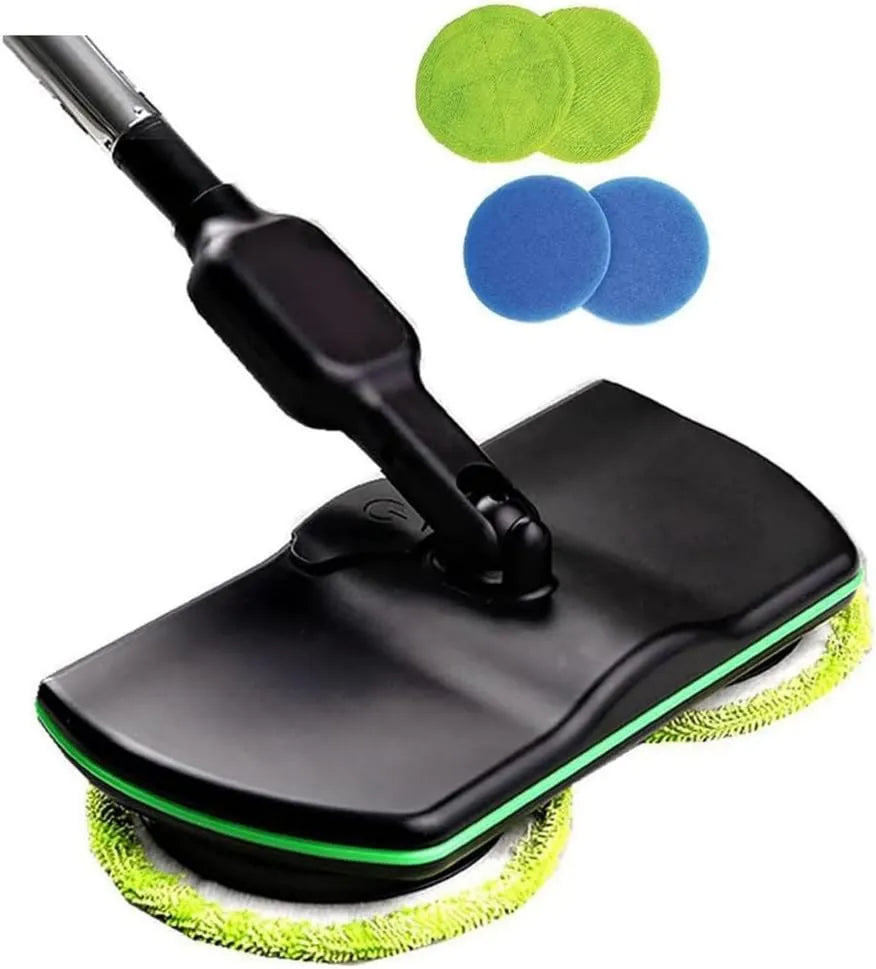 Generic odkurzacz pionowy, Rotacyjne mycia Pad Sockets Bezszczotkowe elektryczne podkładki wyposażone w 2 Microwfibre i 2 Polerowanie do czyszczenia