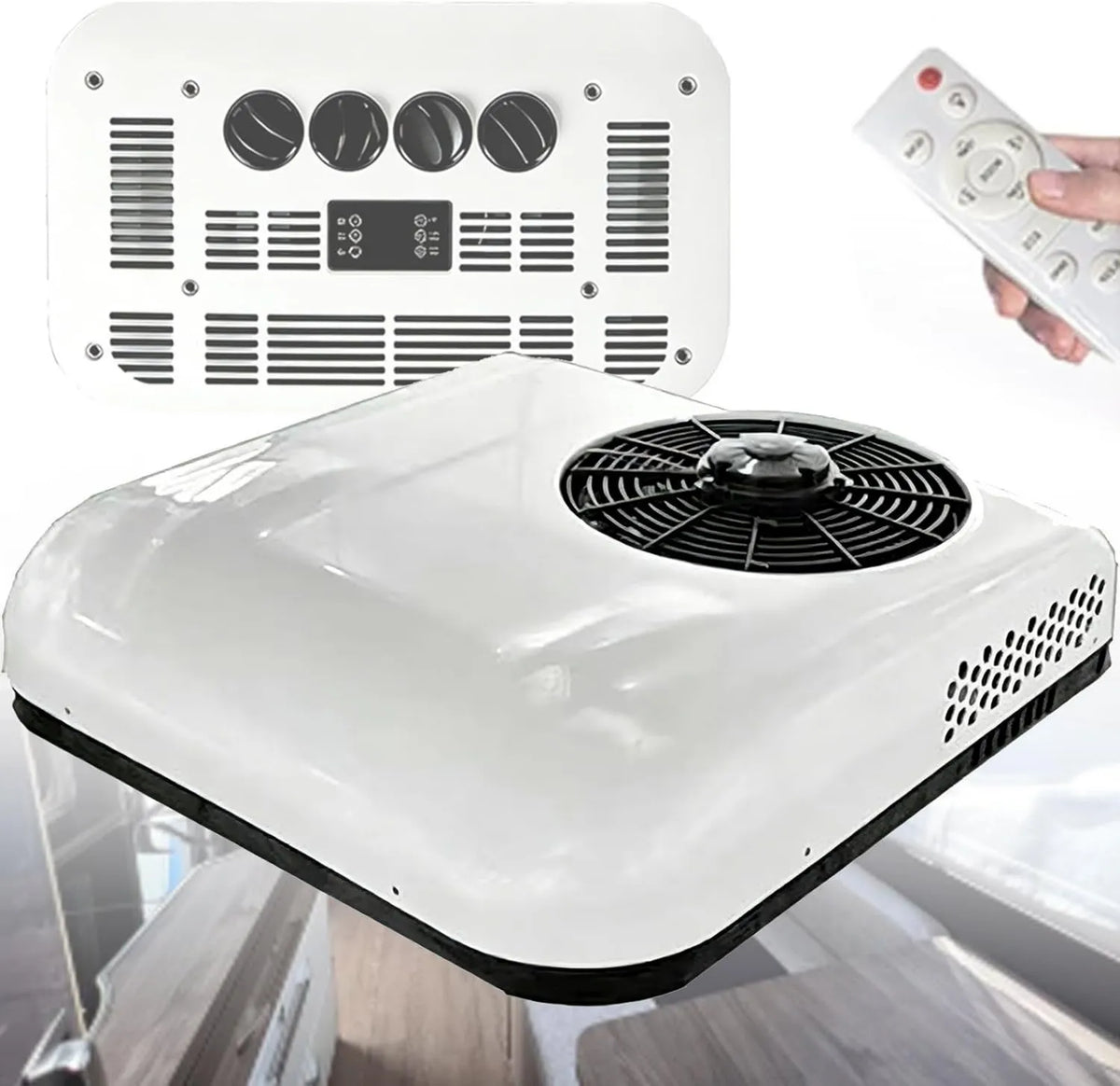 Generic, klimatyzator V / 24, 12 V, kemping, 12 V Conditioner Air Dach dla domów motorowych V/24