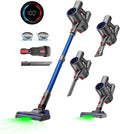 VersLife odkurzacz pionowy, Odkurzacz 45Min, 500 W, 40Kpa 500 W LED, ekran LED
