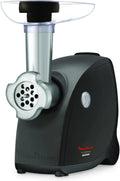 Moulinex maszynka do mięsa, Śmigłowiec mięsny z funkcją cięcia warzyw, do domowych kiełbas i Kebbés, 2000 w, Śmigłowiec mięsny 7 w 1, Axe, 2.3 kg