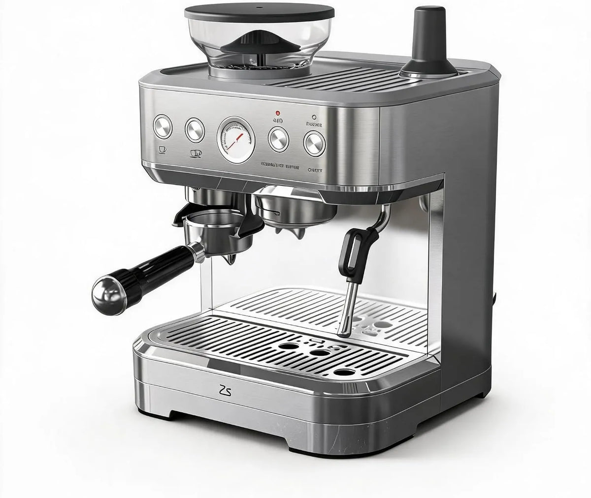 Acekool, Moder mleczny, 220 V, Emulgator mleczny, Stal nierdzewna, Srebro, Made Espresso Cappuccino Latte, 220 V Gniazdo UE
