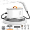 Normodic myjka parowa, Czyszczenie parowe, 1500 W, duży zbiornik, zużycie podłogi, kuchnia, samochód, okna i sofa, 15 Sekund ciepła, 105°C Bez produktów chemicznych