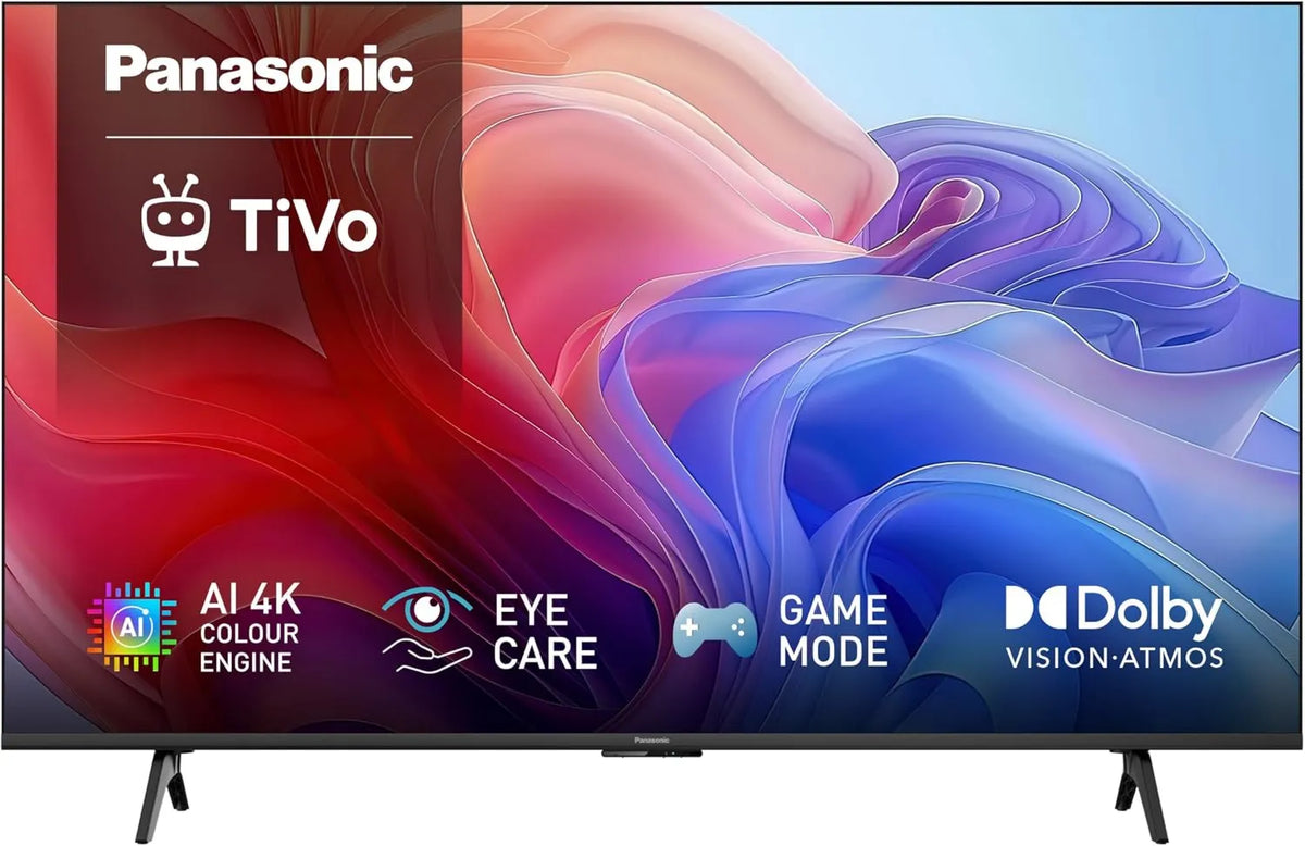 Panasonic, TB- 50 W60C Smart TV, 50 cali, TV, 4K UHD, HDR, Bluetooth, Dolby Vision Atmos, AI 4K Colour Engine, 4K LED, 126, TiVo Smart TV TB-50 W60C