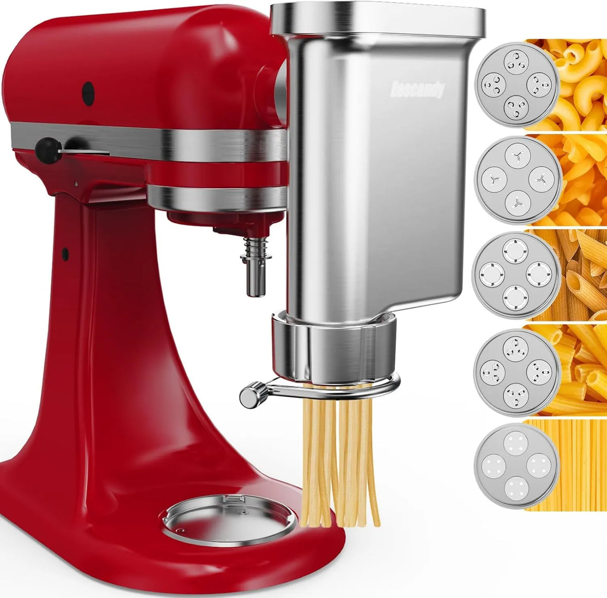 EASCANDY maszynka do makaronu, Akcesoria do urządzeń, części i akcesoriów, Metal Gourmet Pasta Press dla perkusistów