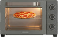 BLACK+DECKER mini piekarnik, czarny+DECKER, czarny+DECKER czarny+DECKER czarny+DECKER Czarny + Decker Elektryczny piekarnik, 30 l, 1500 W, zegar, grill, szkło, czarny, licznik 90 min + Stay On, Do 230°C, Podwójne drzwi szklane, rożen