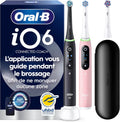Oral-B, Czarne i różowe, 3 pędzle, szczotki oral- B z elektrycznymi zębami iO 6 Duo