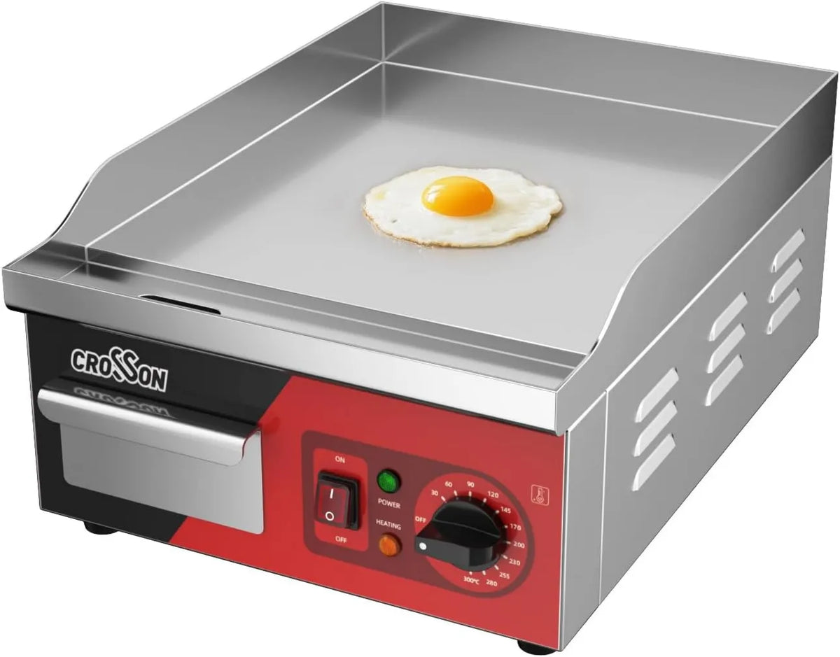 crosson, Płyty blachy stalowej z blachy stalowej o grubości 230 V / 2000 W, 36 * 40 CM płaska