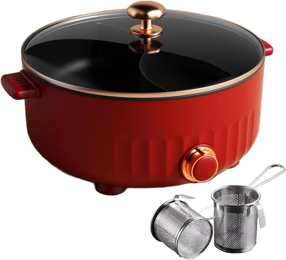 ARTSIM, Fondue, IP65, powłoka nienakładająca się, czerwona