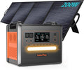 Przenośna stacja zasilania, 2500w, 2304wh, SOLARPLAY 2500w Przenośna Elektrownia, 2304wh LiFePO4 Bateria Generator Słoneczny, 2500w+200w